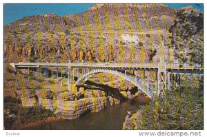 Highway Bridge,  Salt River Crossing,  Arizona,  PU_40-60s