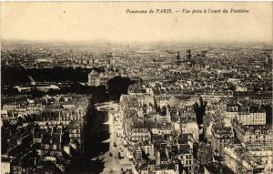 CPA PARIS 5e Panorama. vue prise a l'ouest du Pantheon (537812)