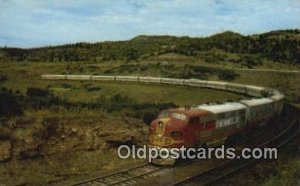 Santa Fe Streamlined Fleet, Tulsa, Oklahoma, OK USA Trains, Railroads Writing...