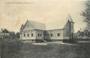NJ-NEWARK-METHODIST CHURCH-TOWN VIEW-EARLY-T94449