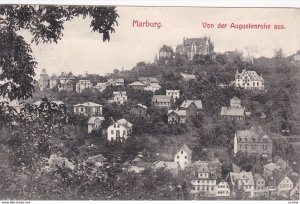 MARBURG (Hesse), Germany, 1900-10s ; Von der Augustenruhe aus