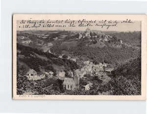 Postcard Burg A. D. Wupper Germany