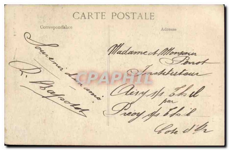 Old Postcard Levallois Perret The Mayor