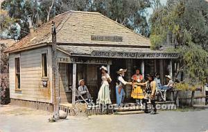 Amusement Park Postcard Post Card Ghost Town, California, CA, USA Amusement P...