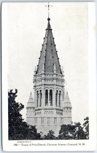 M-43816 Tower of First Church Christian Science Concord New Hampshire