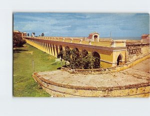 Postcard Ancient prison built in the walls, Cartagena, Colombia