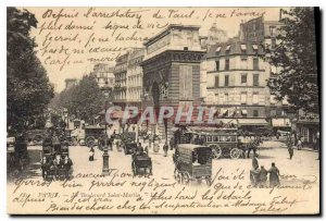 Postcard Old Paris Boulevard Saint Martin