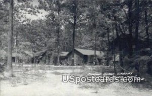 Real Photo Junior Girls Cabins National Music Camp in Interlochen, Michigan