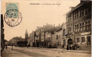 CPA RAMBERVILLERS - La Poste et la Rue Carnot (456001)
