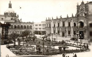 Vintage Postcard 1910's Detalle De La Plaza Guadalajara Jalisco Mexico MX