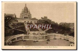 Paris - 18 - The Basilica of Montmartre - Sacre Coeur - Old Postcard