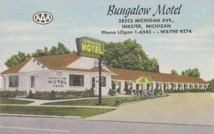 Michigan Inkster Bungalow Motel