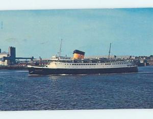 Pre-1980 NAMED BOAT Postmarked St. John New Brunswick NB hp8129