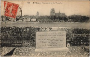 CPA ORLÉANS - Emplacement des tourelles (155389)