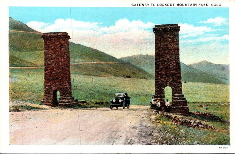 Colorado Gateway To Lookout Mountain Curteich