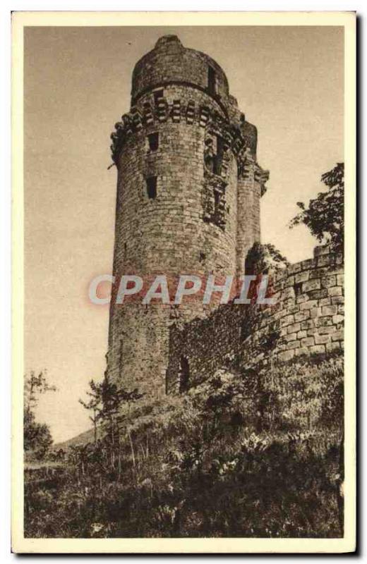 Postcard Montlhery Old Tower Old dungeon of the castle