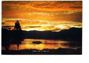 Sunset Lake Te Anau, New Zealand, Used 199__