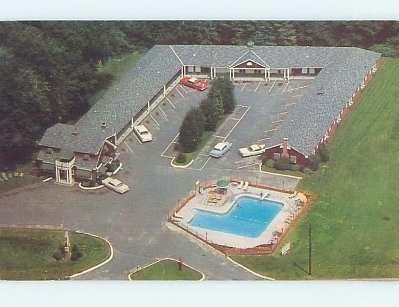 Unused Pre-1980 HILTON MOTEL West Springfield Massachusetts MA M3627