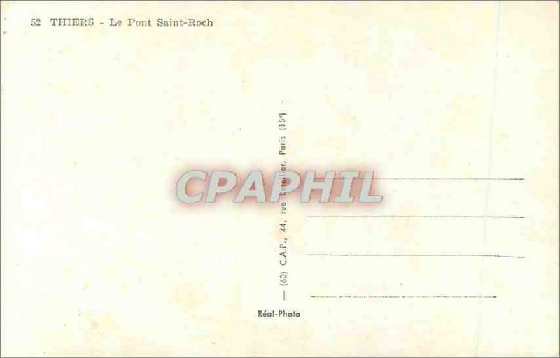 Modern Postcard Thiers Le Pont Saint Roch