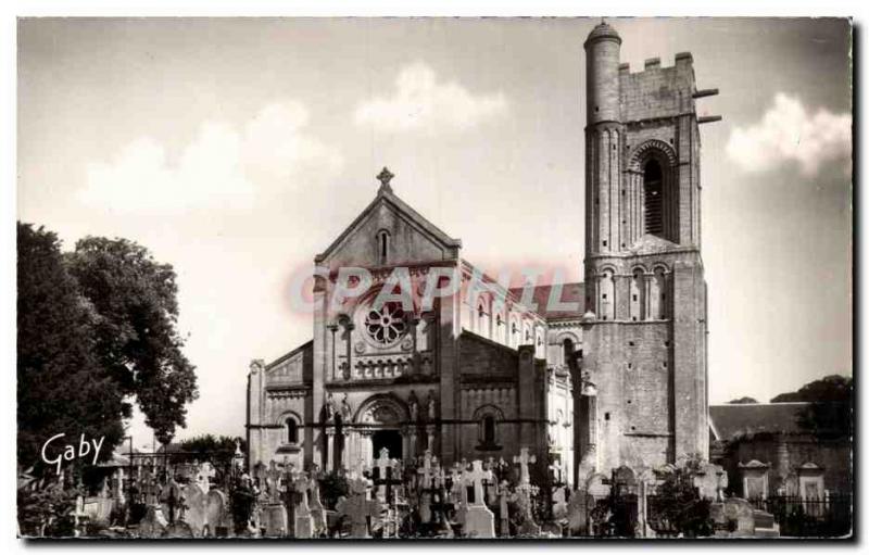 Old Postcard Luc sur Mer L & # 39eglise and the old tower