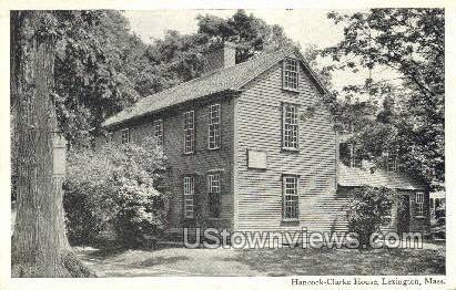 Hancock-Clarke House Lexington MA Unused