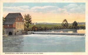 J39/ Fayetteville Tennessee Postcard c1910s Bearden Mill & Dam 55