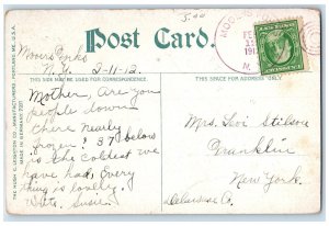 1912 Congregational Church West Medford Massachusetts MA Antique Postcard
