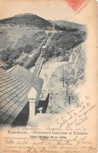 Br33371 Barcelona Ferrocarril Funicular al Tibidabo Vista general spain