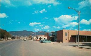 Alamogordo New Mexico Tenth Street autos Schaaf Postcard 4084