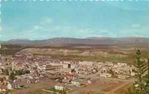 Vintage Postcard Air View of Whitehorse, Capital Yukon Territory Canada