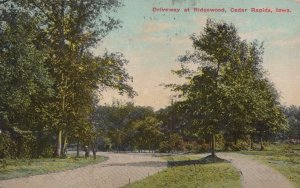 Postcard Driveway at Ridgewood Cedar Rapids Iowa IA