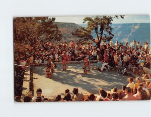 Postcard Colorful American Indian Dances, Grand Canyon National Park, Arizona