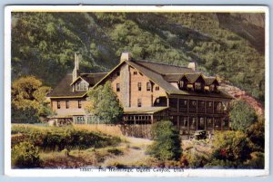 1920's OGDEN CANYON UTAH THE HERMITAGE HOTEL SEE AMERICA FIRST ANTIQUE POSTCARD