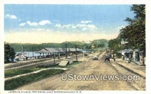 Lakeside Ave. - Lake Winnipesaukee, New Hampshire NH  