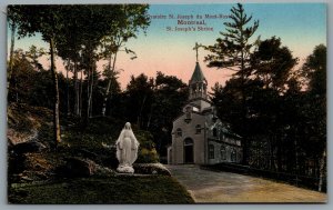 Postcard Montreal Quebec c1920s Oratoire St. Joseph du Mont-Royal Shrine