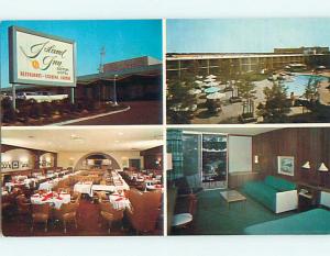 Unused Pre-1980 ISLAND INN MOTEL & RESTAURANT Long Island - Westbury NY u4397@