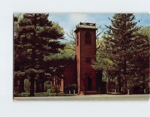 Postcard The Little Brown Church In The Vale Nashua Iowa USA