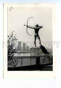 167764 Germany DRESDEN Bogenschutze old REAL PHOTO on Mat