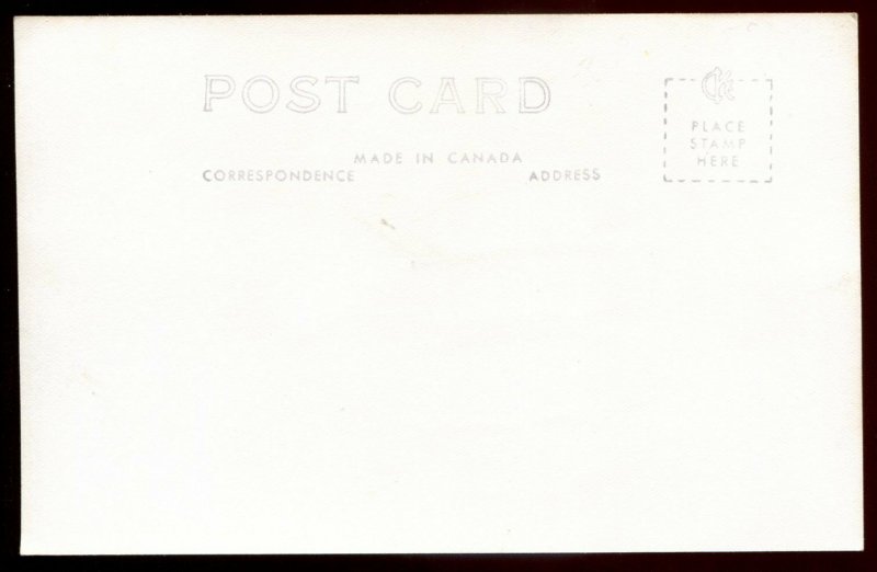 h3229 - RIVIERE CAPLAN Quebec 1940s Auberge de la Riviere. Real Photo Postcard
