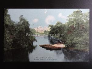 London ST JAMES PARK & HOME OFFICE - Old Postcard by Shurrey