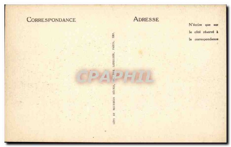 Chantilly - Chateau de Chantilly - Old Postcard