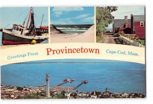 Provincetown Cape Cod Massachusetts MA Vintage Postcard Greetings Various Views