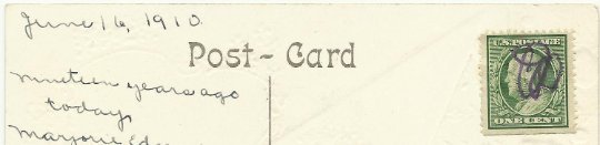 1910 Antique Postcard - Sincerest Greetings - Purple Forget-Me-Nots Flowers