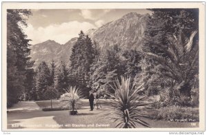 RP, Kurgarten Mit Staufen Und Zwiesel, Bad Reichenhall, Bavaria, Germany, 192...