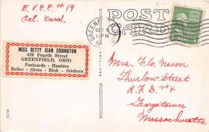 A87/ Greenfield Ohio Postcard c1930 Hospital Building