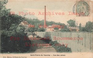 France, Saint-Pierre du Vauvray, Vue des Usines