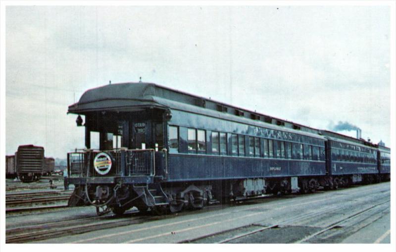 Open End Observation Car built by Pullman