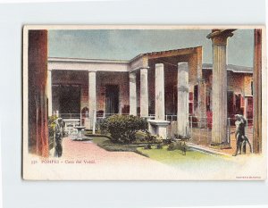 Postcard Casa dei Vettii, Pompei, Italy