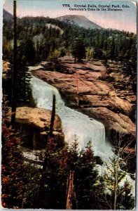 Postcard MONUMENT SCENE Barre Vermont VT AM4297