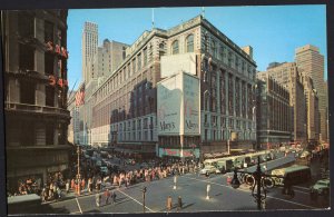 NY New York City ~ Herald Square showing Macy's Department Store 1950s-1970s